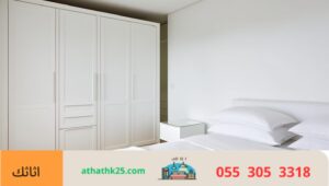 غرف نوم مودرن ابيض